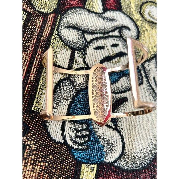 Kendra Scott Lawson Peach Illusion Cuff - Picture 7 of 10